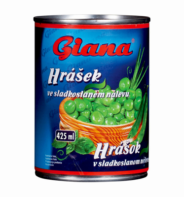 Grašak u sopstvenom slanom soku 400g